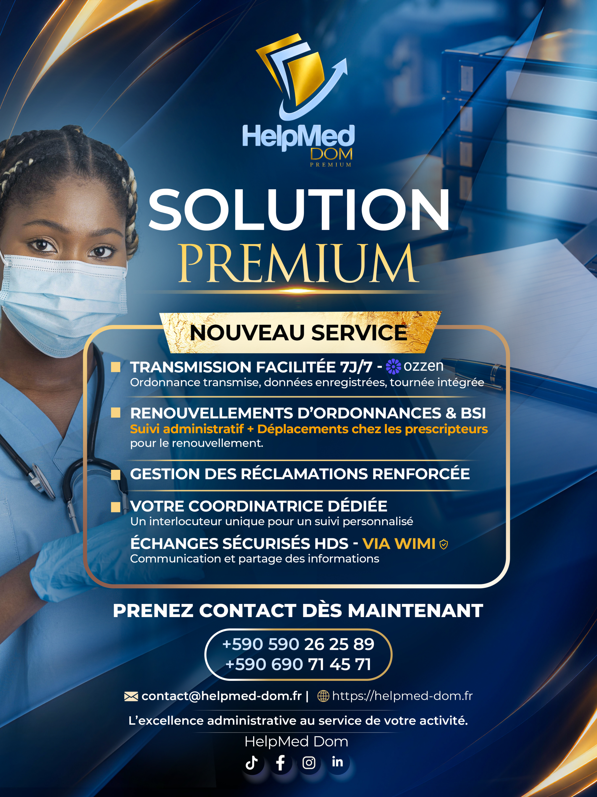 Offre Helpmed DOM Solutions Premium